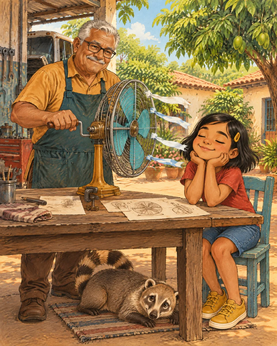 El ventilador al revés