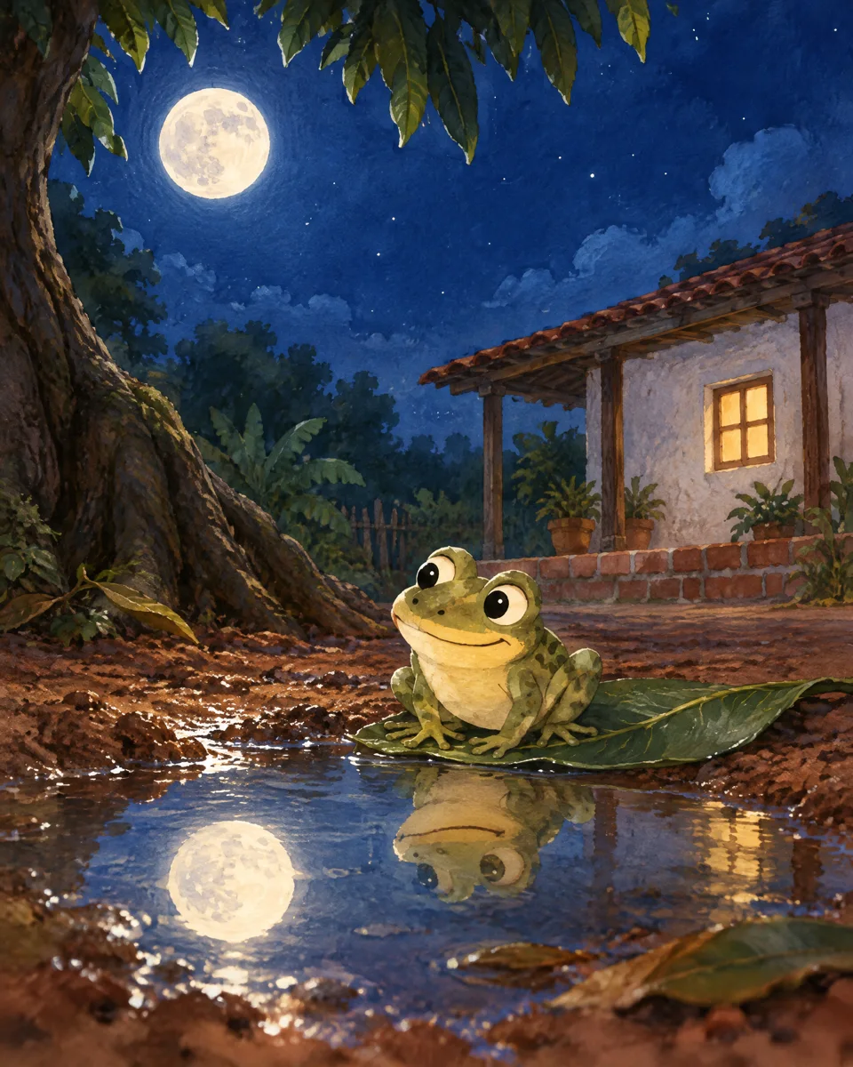 Tito, un cuento cada noche 1: La luna en el charco