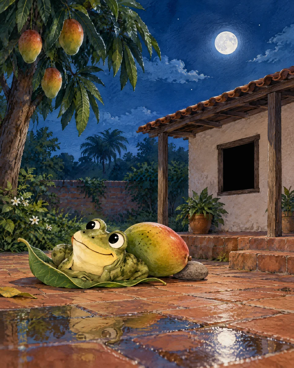 El mango que cayó