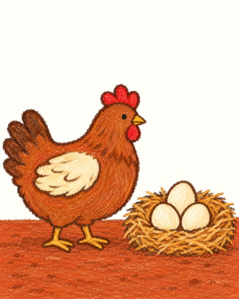 Uno, dos, la gallina